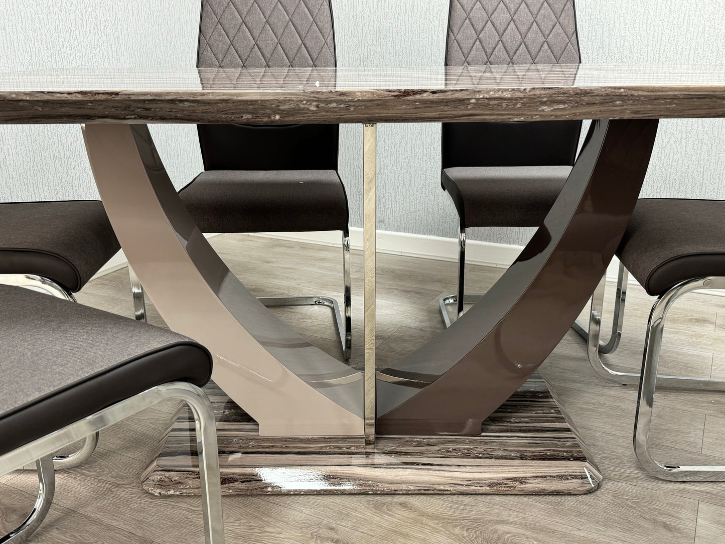Stone dining table
