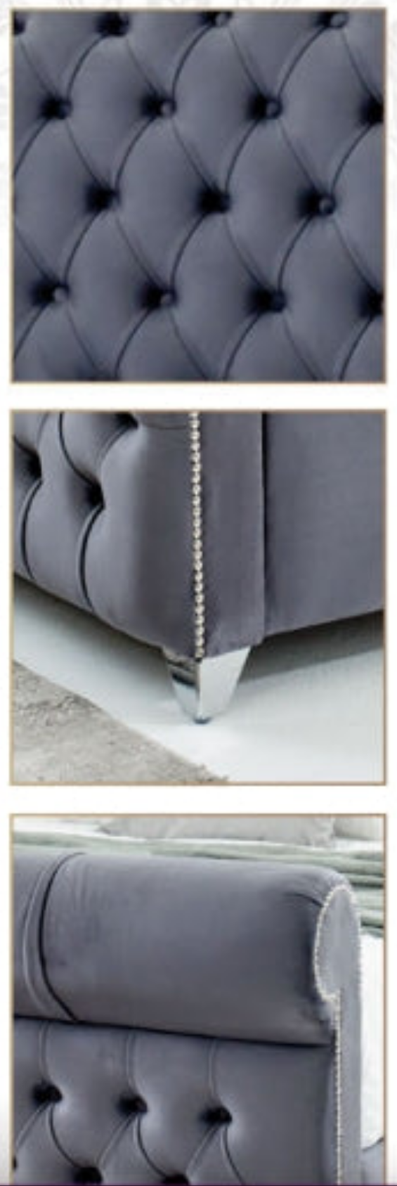 Mayfair double bed frame only