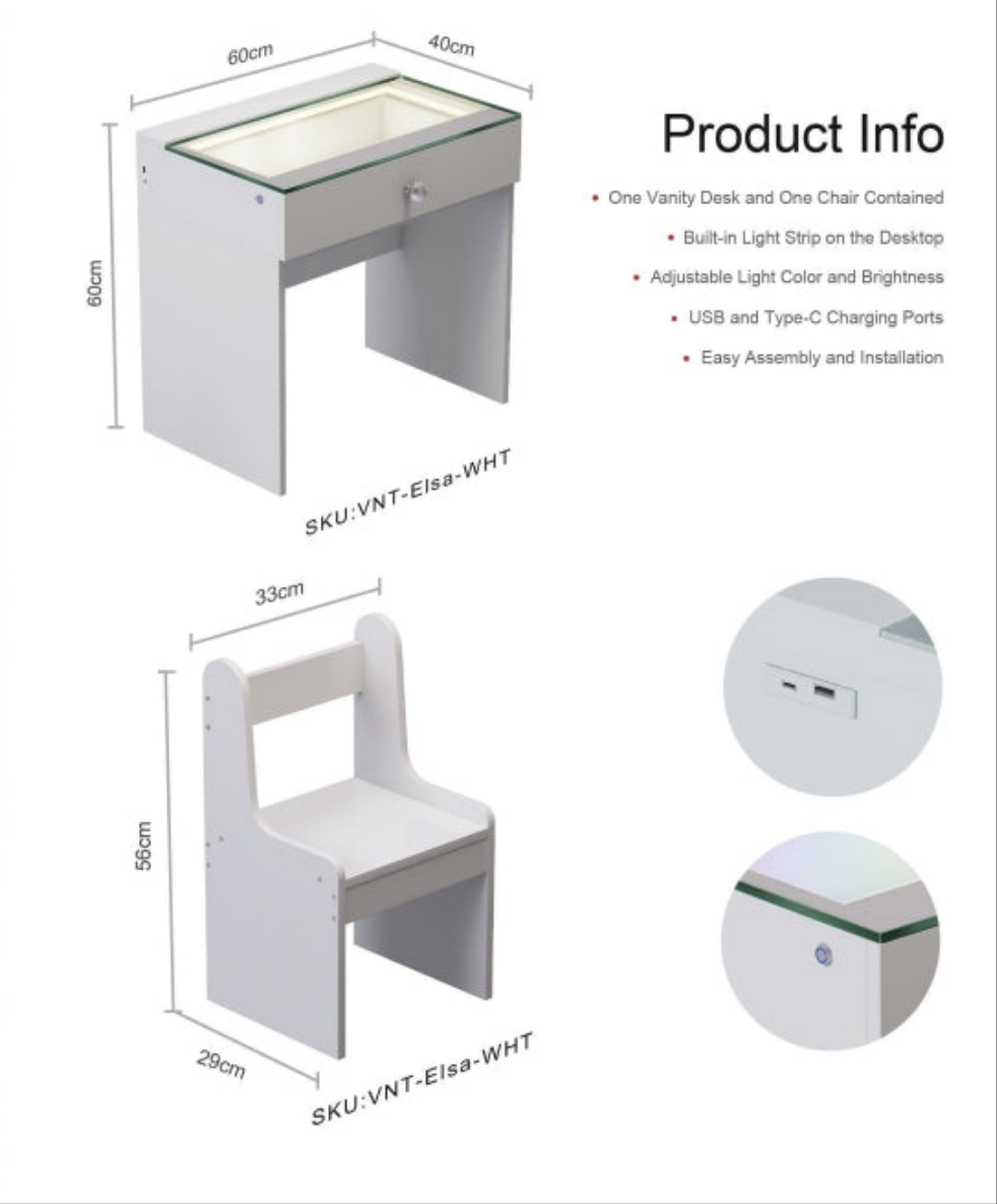 Nelsa dressing table
