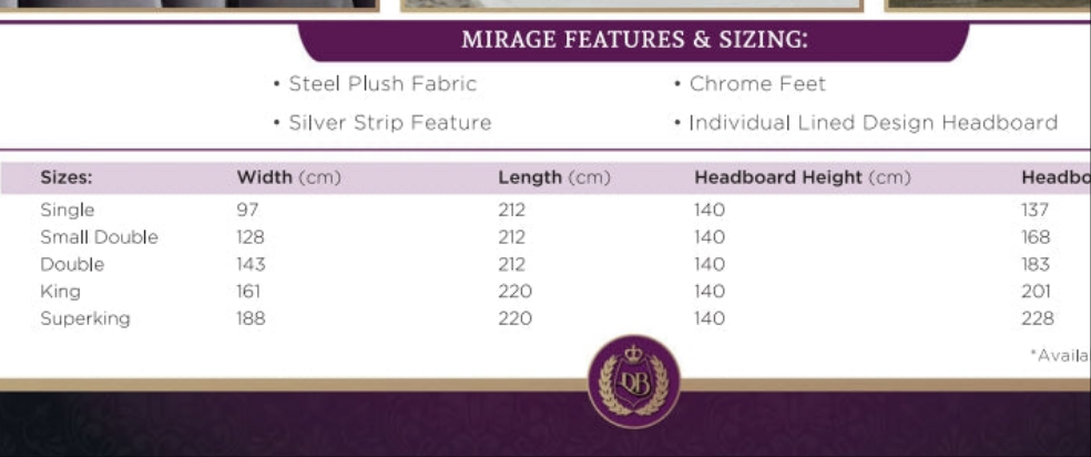 Siraaj bedframe double size