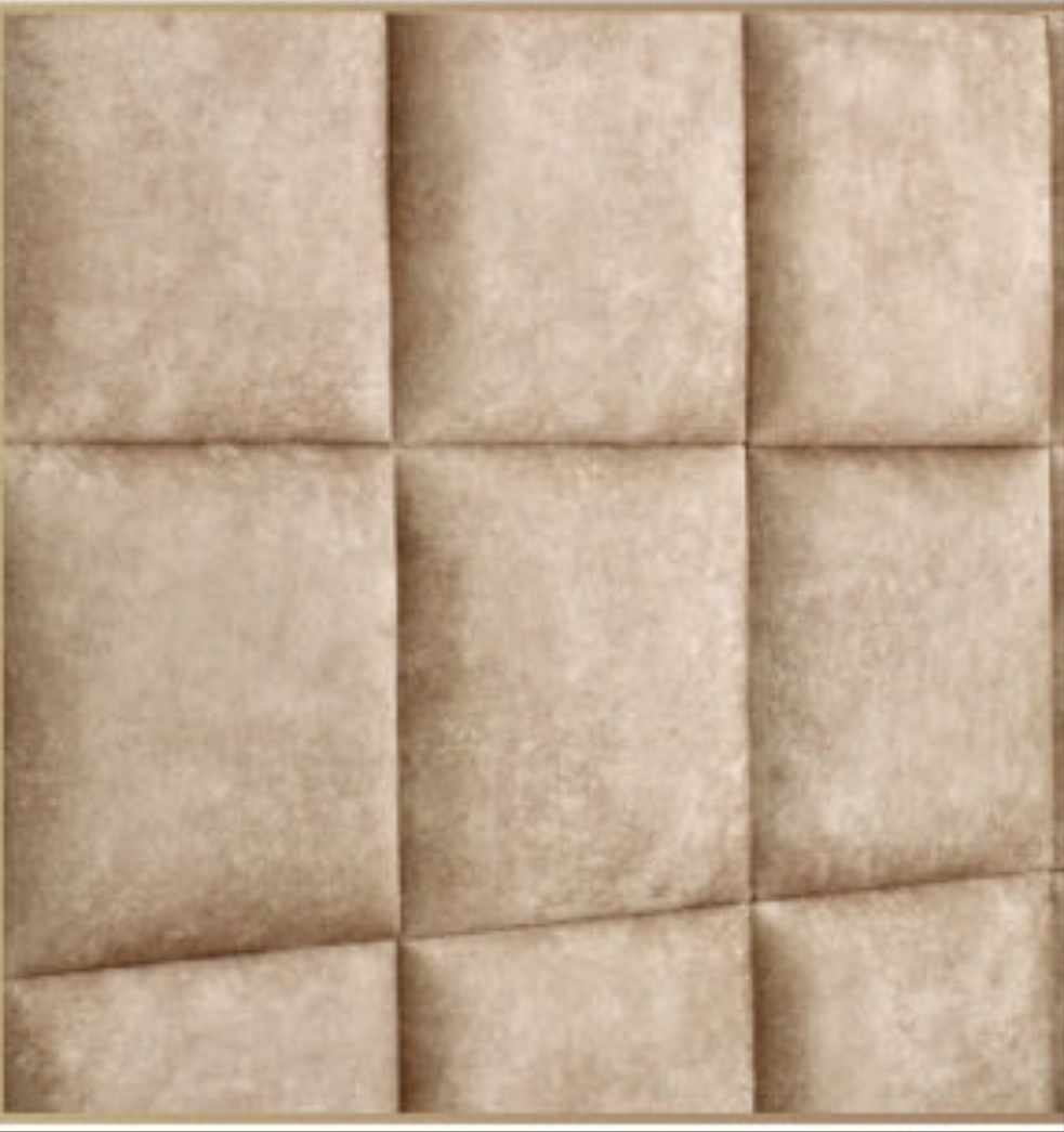 Block double bed frame only