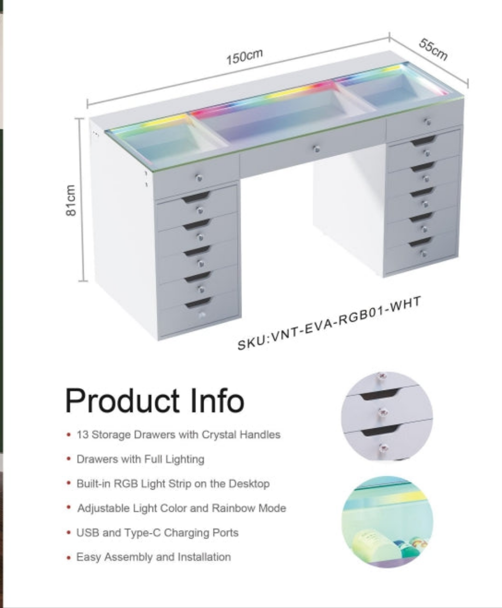 Aanya dressing table