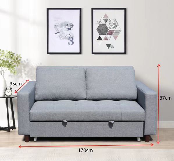 Melvin ( max) 2 seater sofa bed
