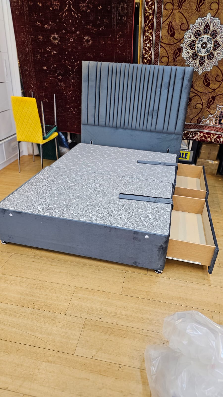 Danny bed frame with drawers