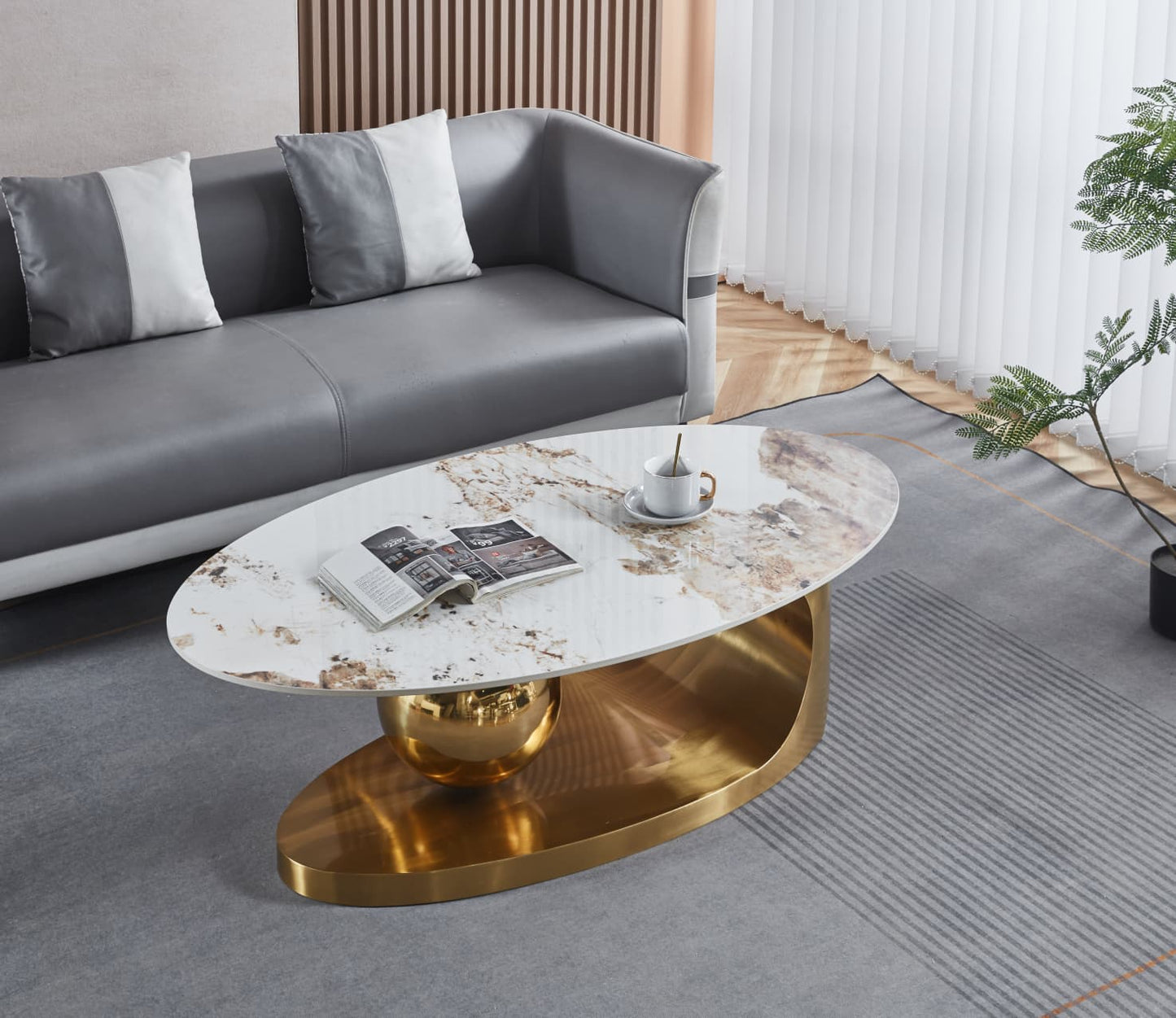 Eartha coffee table