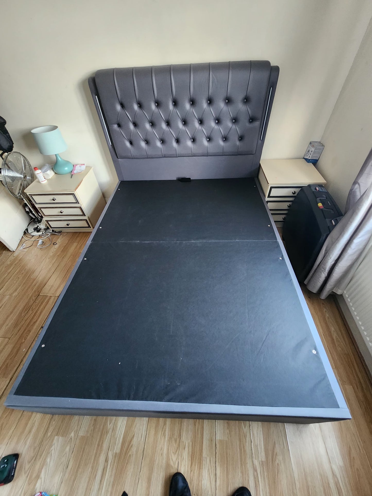 Ruby bed frame only double or king