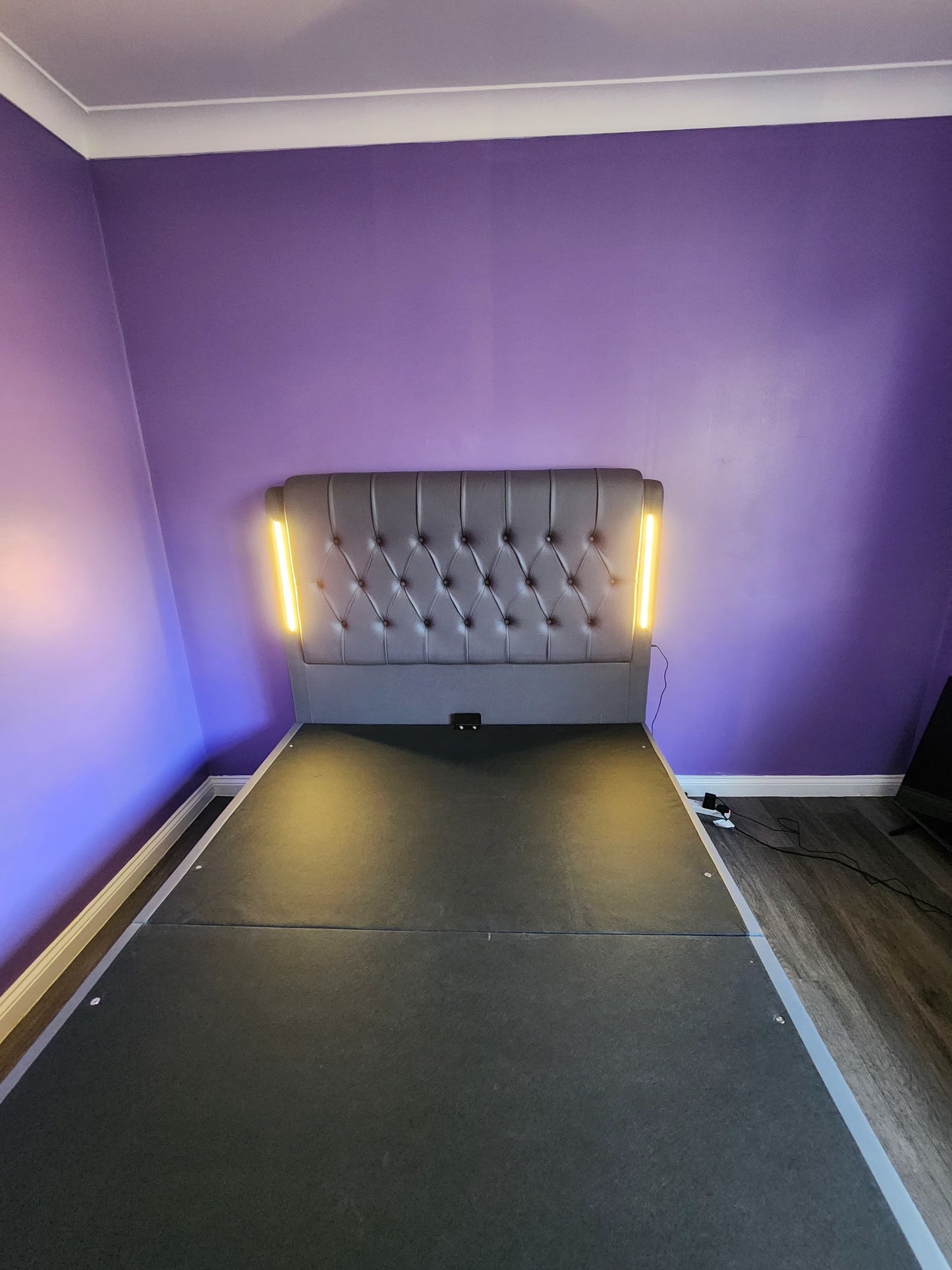 Ruby bed frame only double or king