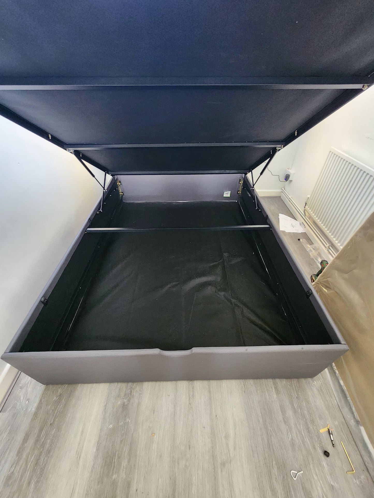 Ruby bed frame only double or king