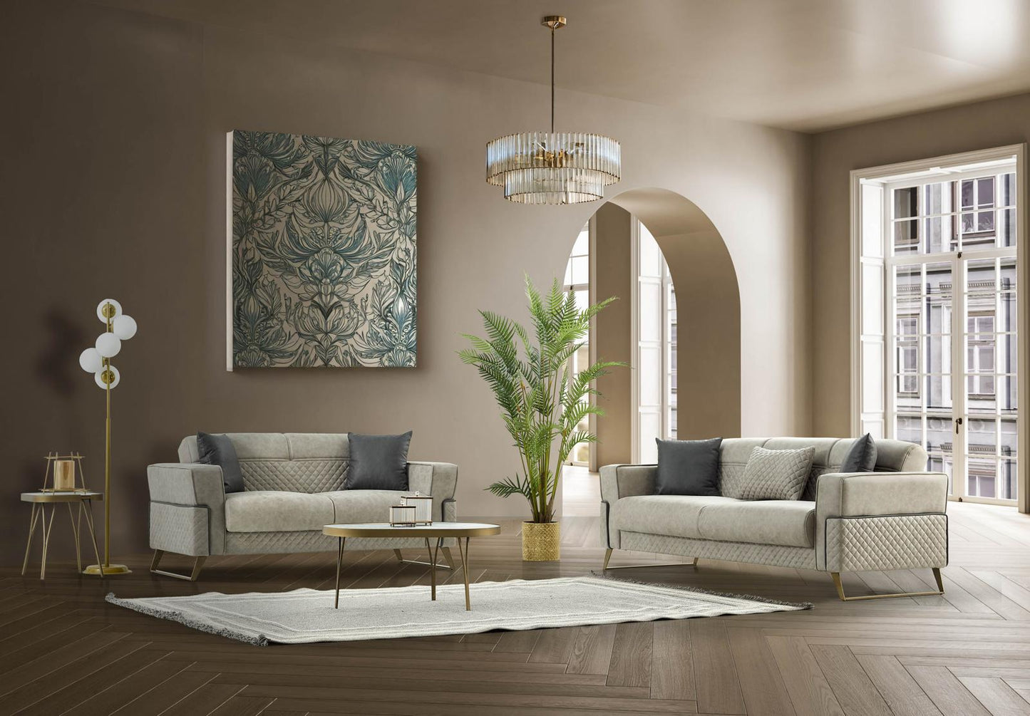Barcelona sofa bed 3+2.
