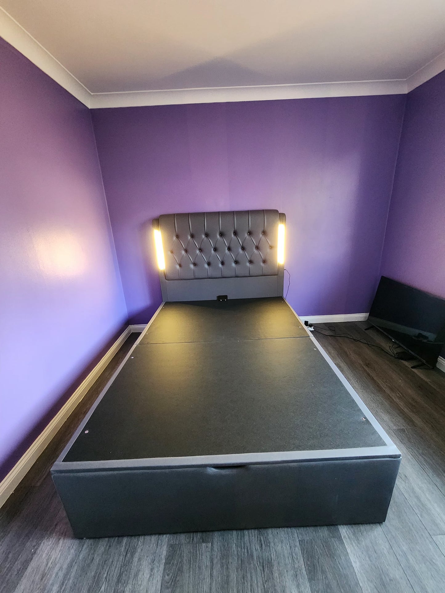 Ruby bed frame only double or king