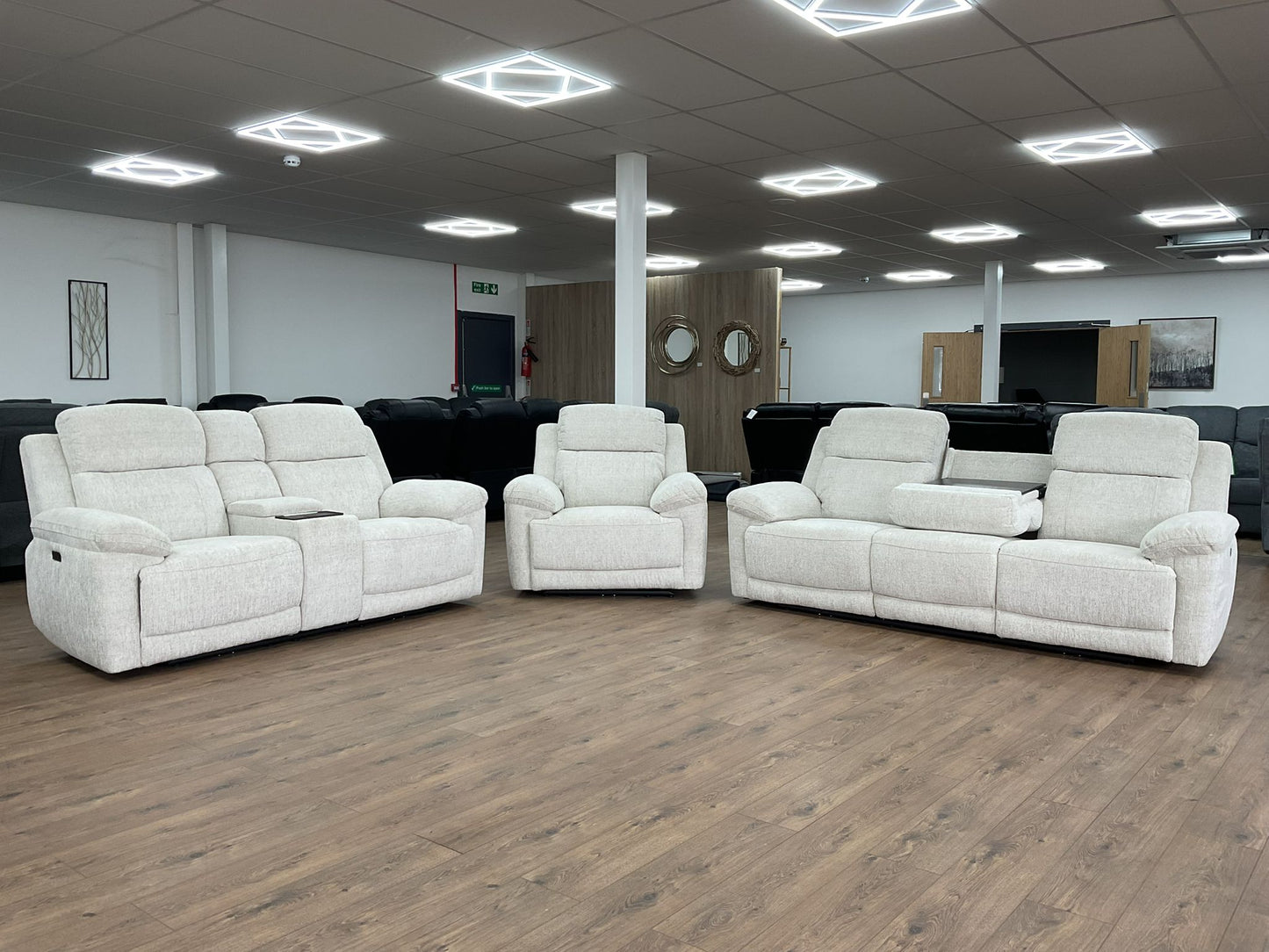 Benton electric recliner sofa 3+2