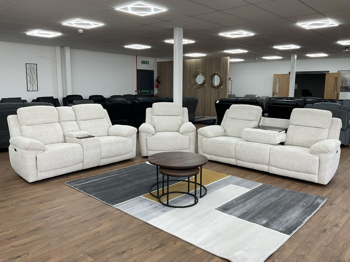 Benton electric recliner sofa 3+2