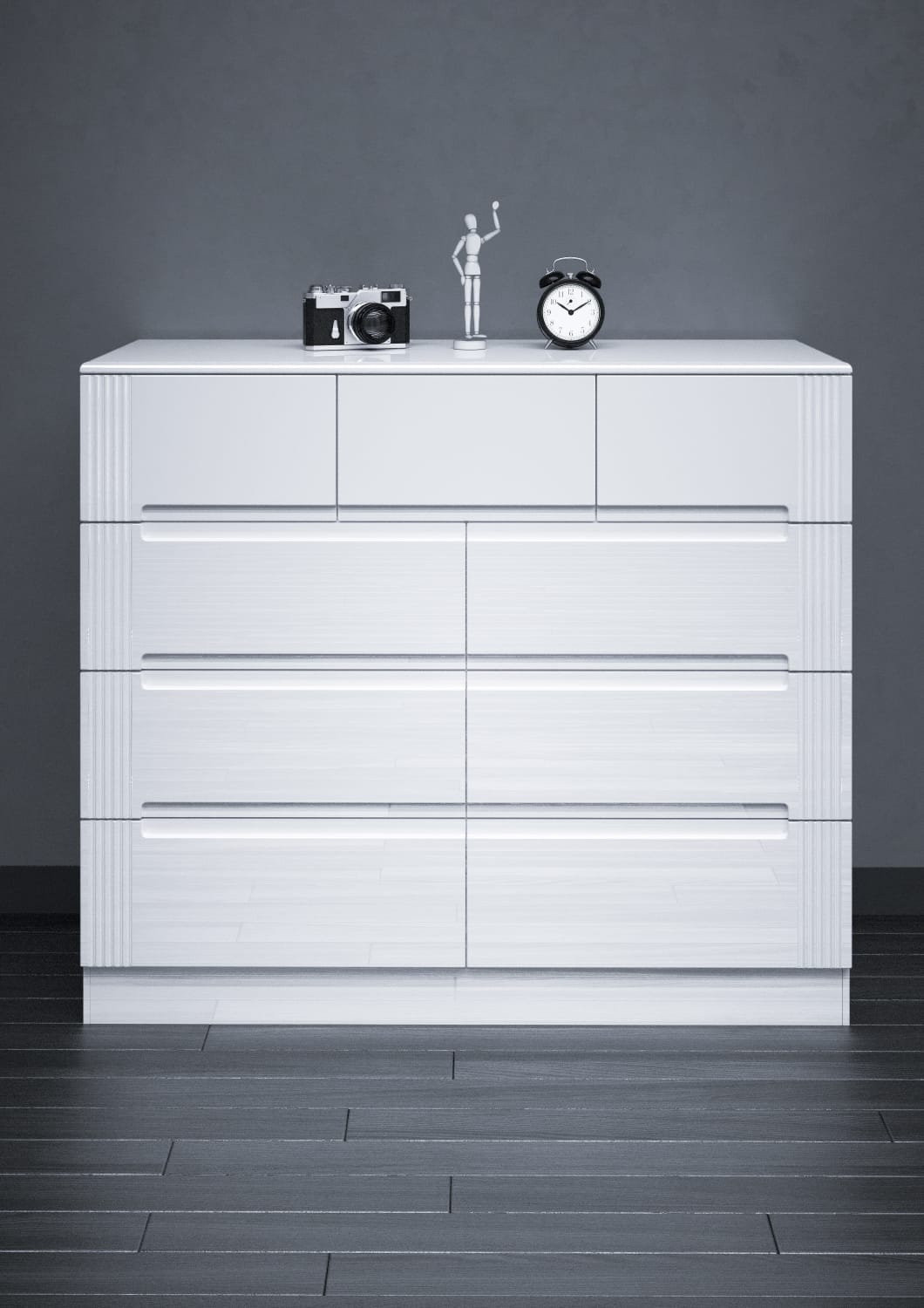 Deep drawers chest 6+3 chest