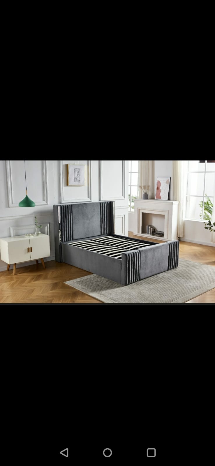 Glasgow storage bed frame double or king