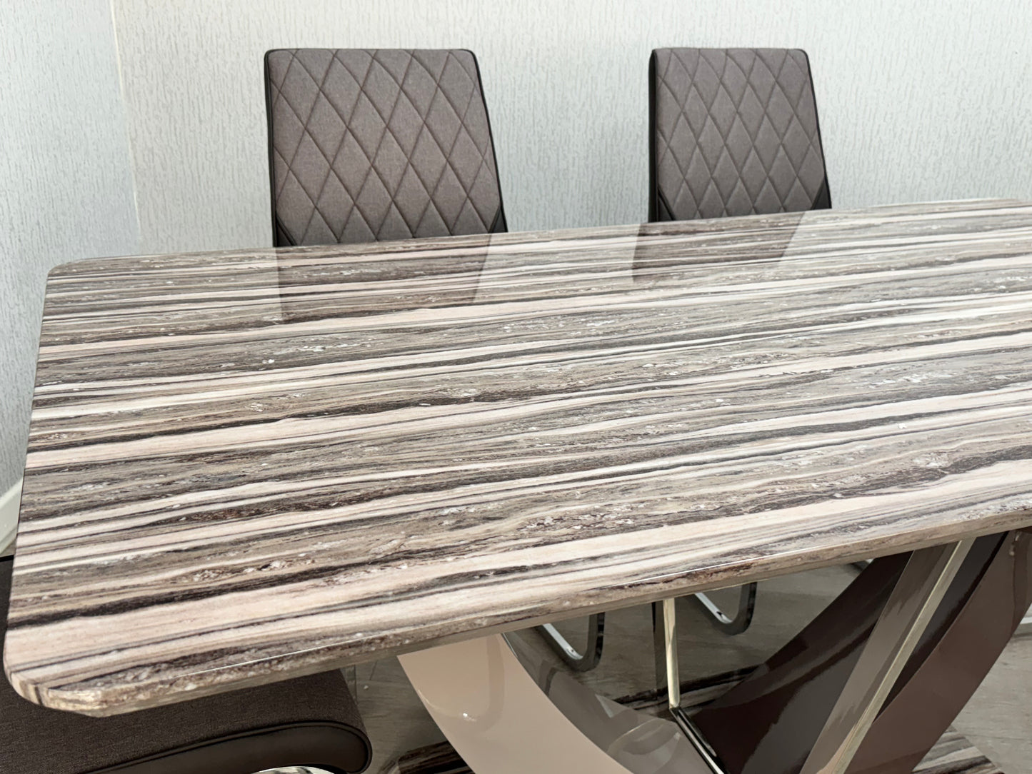 Stone dining table