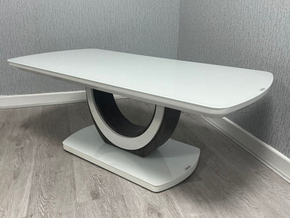 HALF CIRCLE shape coffee table