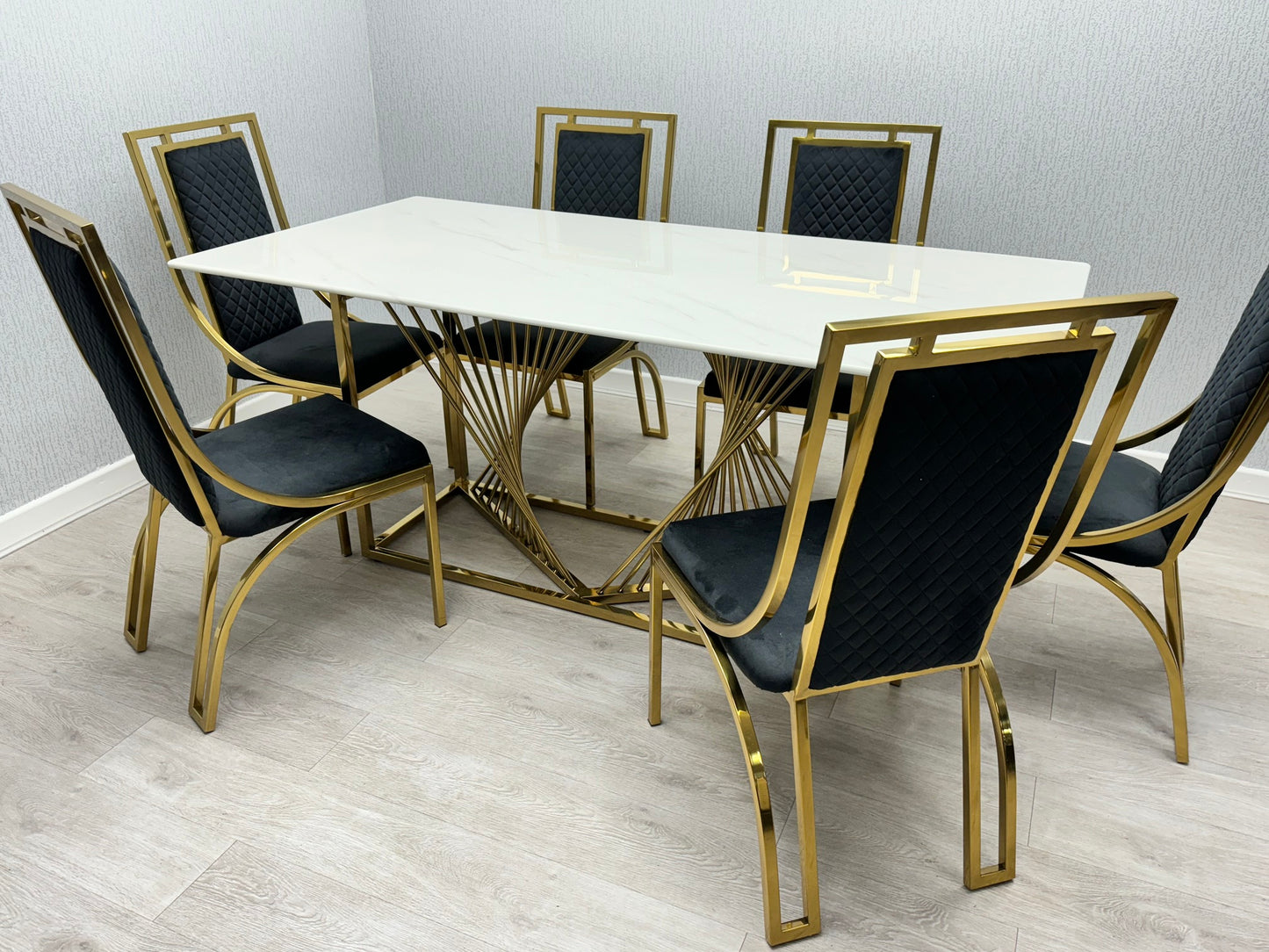 Elma dining set with 4 chair