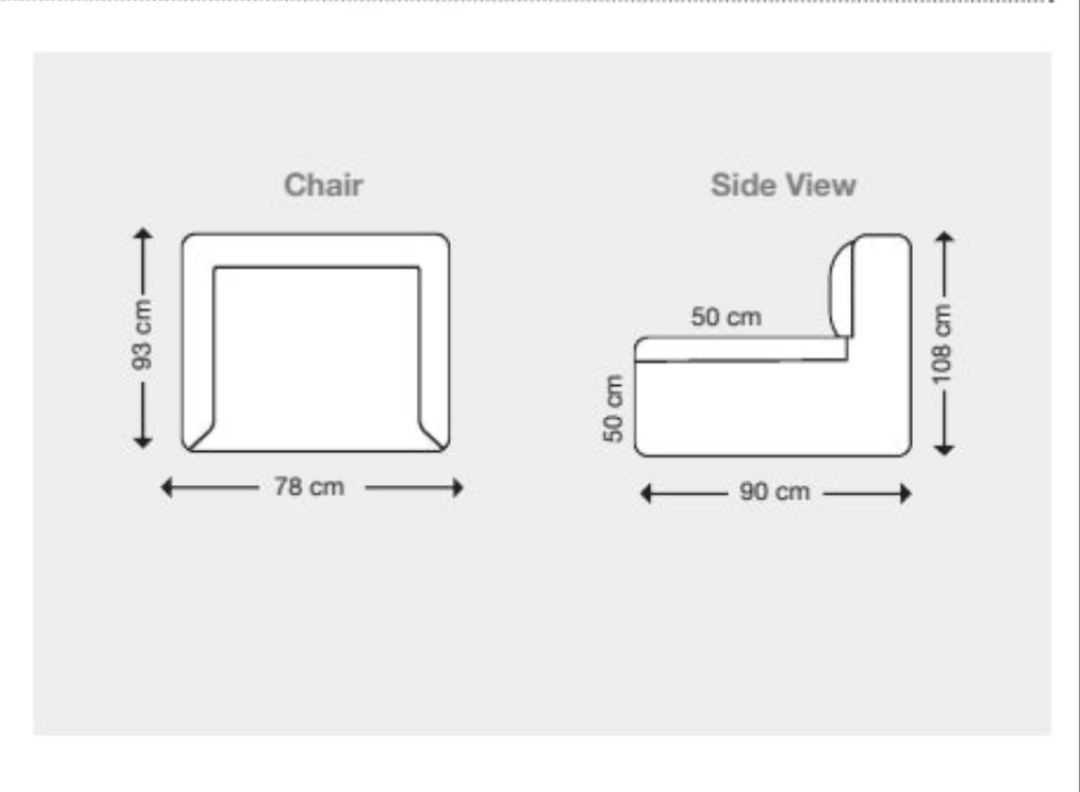 Rise and lift fabric recliner