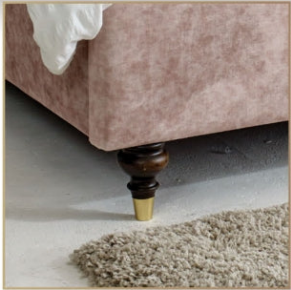 Rosemary double bed frame only