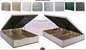 Storage divan base with headboard