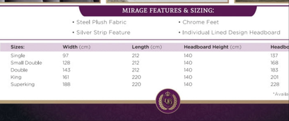 Siraaj bedframe double size