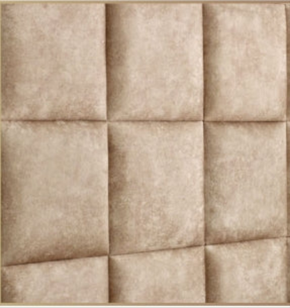Block double bed frame only