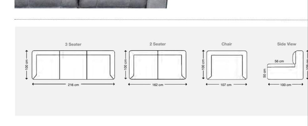 Gabriel sofa 3+2