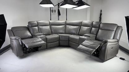Zango Corner recliner with led