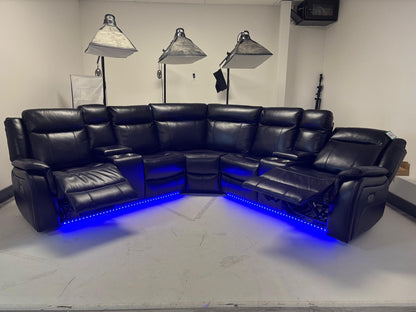 Zango Corner recliner with led