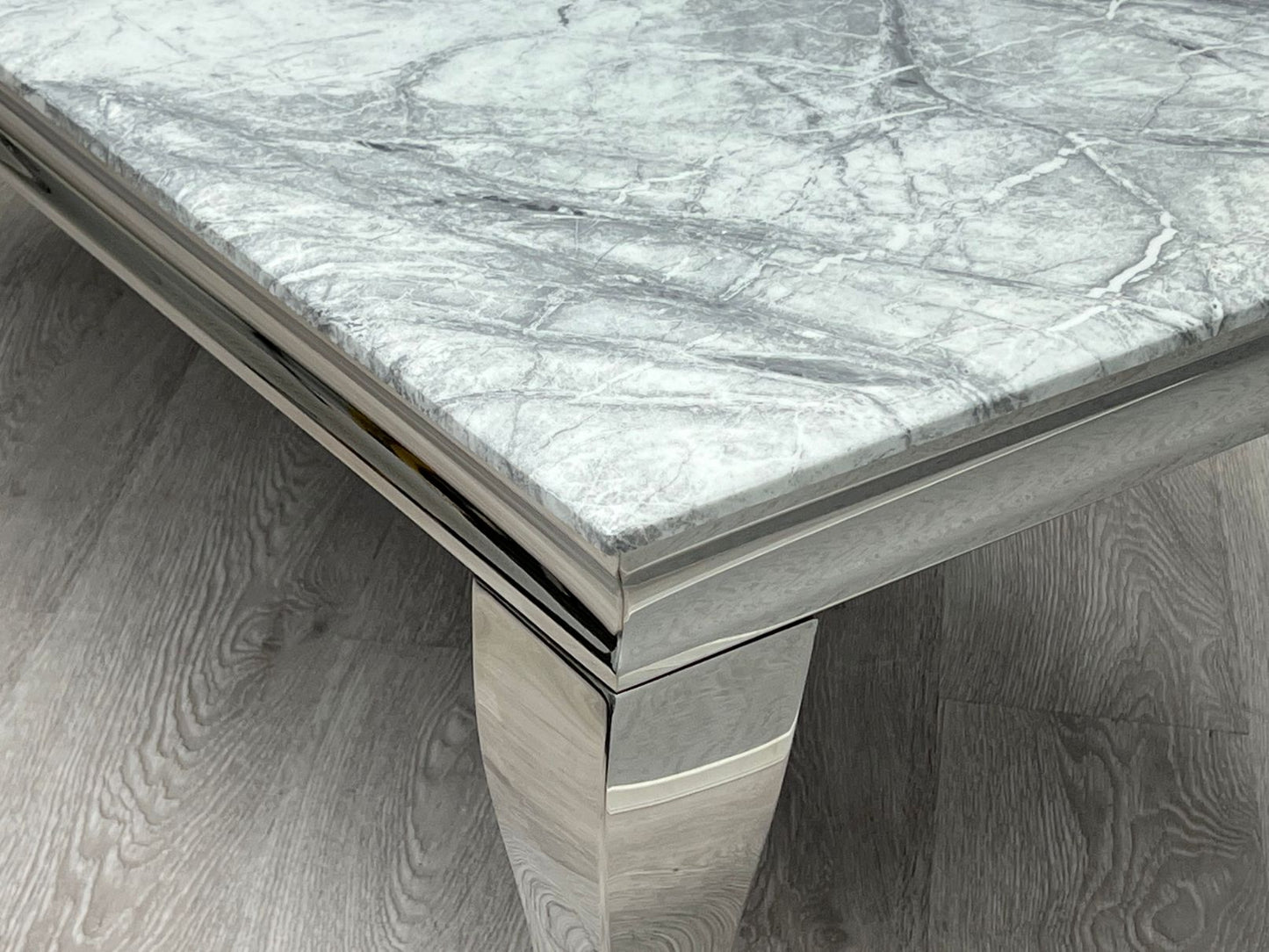 CHROME marble coffee table