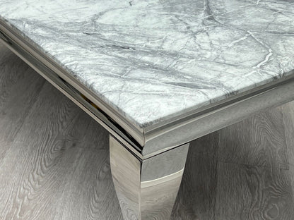 CHROME marble coffee table