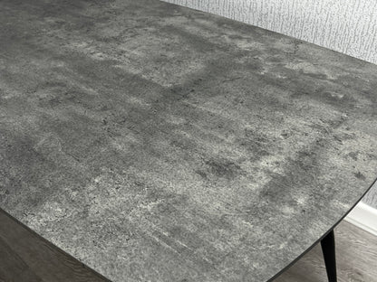 GREY marble effect dinning table