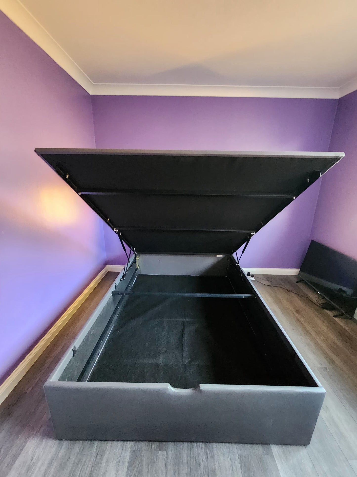 Ruby bed frame only  double or king