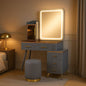 Tenure dressing table with stool
