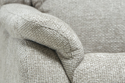 Rise and lift fabric recliner