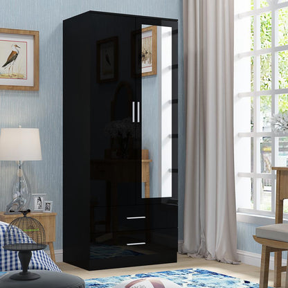 2 door wardrobe with 2 drawers