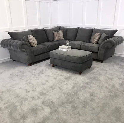 Chesterfield corner sofa