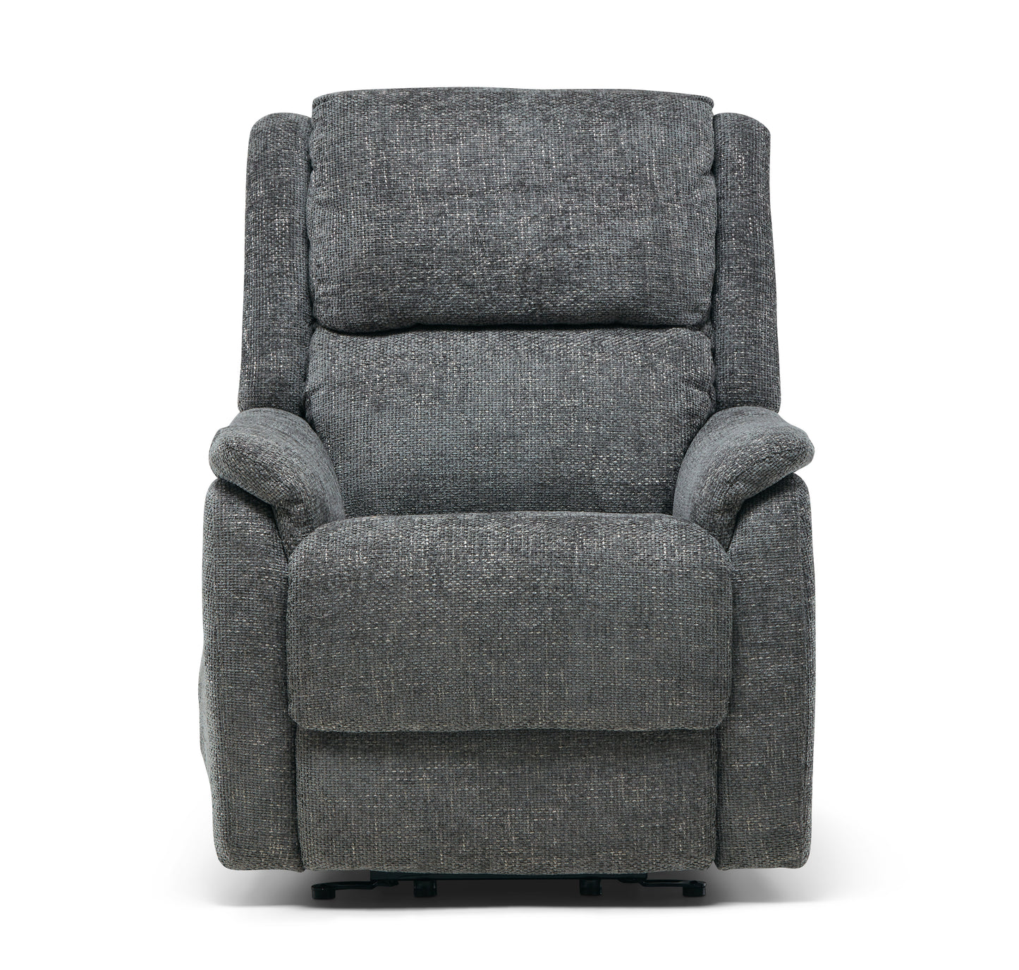 Rise and lift fabric recliner