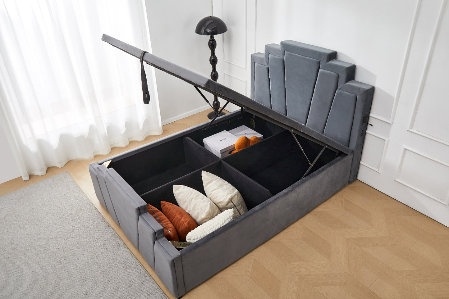 Mirage storage bed frame