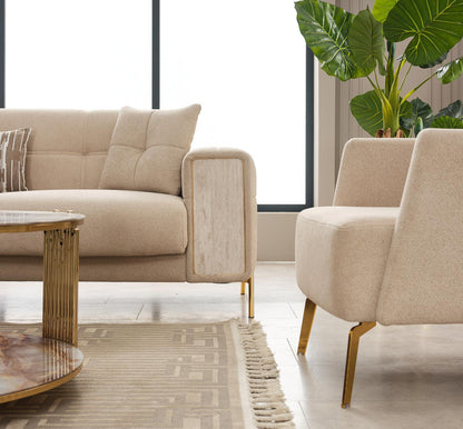 Glanmore sofa bed set 3+2